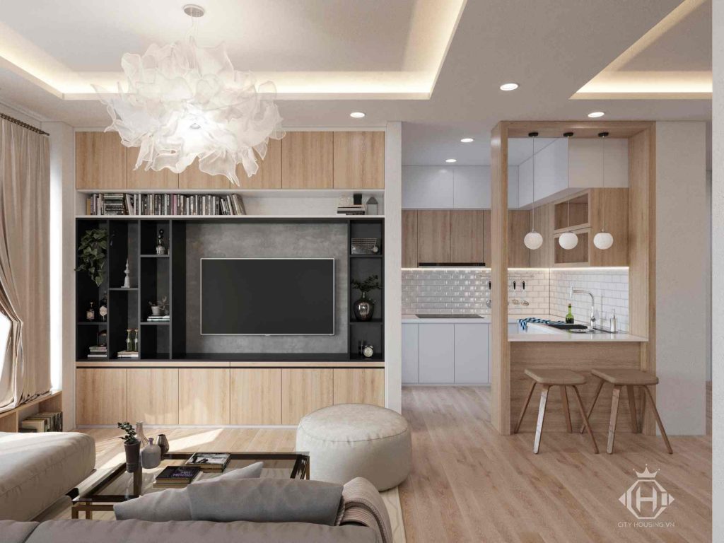 Thiết Kế Nội Thất Căn Hộ Chị Mai Anh – An Bình City