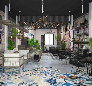 Thiết Kế Quán Cafe Em Nghĩa – Cao Bằng