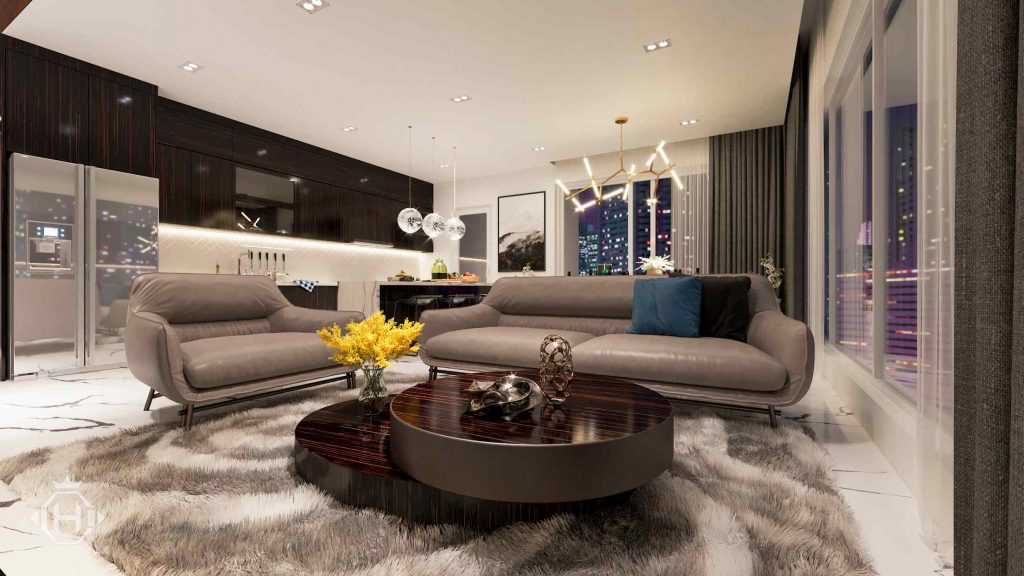Thiết Kế Nội Thất Căn Hộ Chung Cư Anh Hưng – Lĩnh Nam