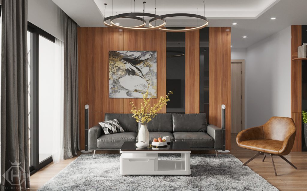 Thiết Kế Nội Thất Căn Hộ Chị Liên – Chung Cư Hinode City Minh Khai