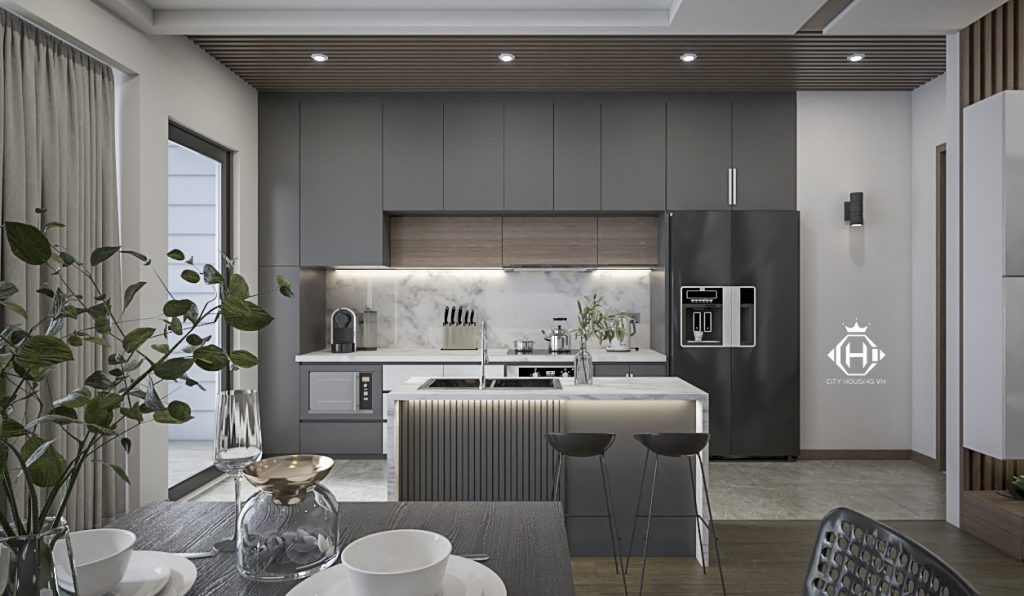 Thiết Kế Nội Thất Căn Hộ Green Pearl 378 MINH KHAI HÀ NỘI