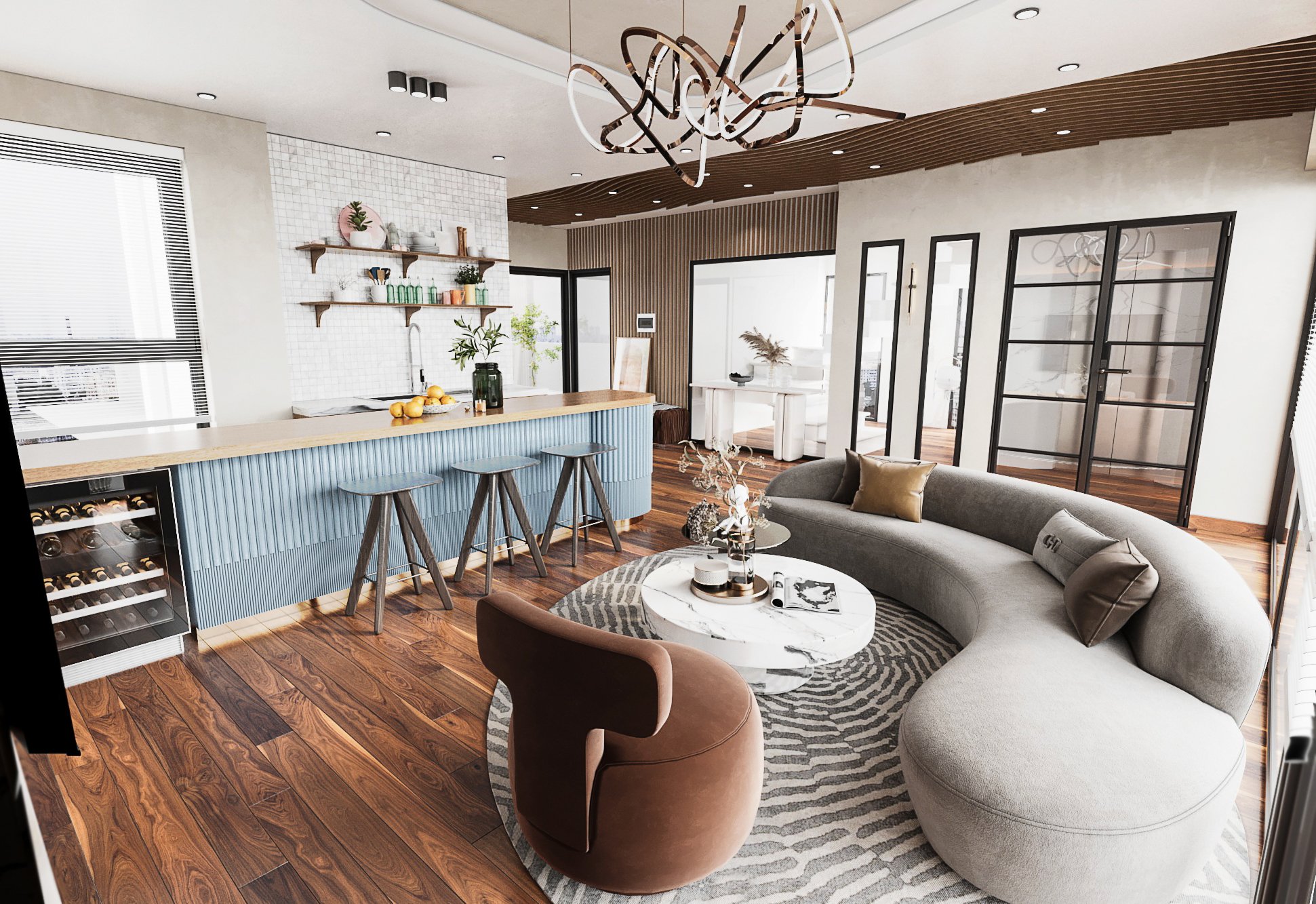 Công trình penthouse hải bối 3